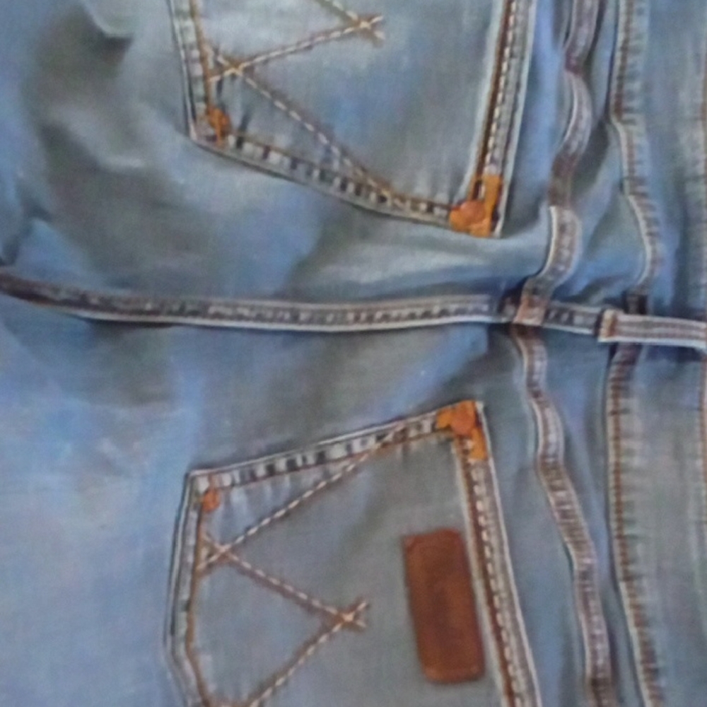 Wrangler Light Blue Straight Leg Jeans